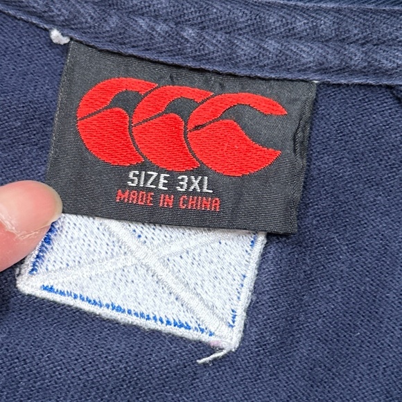 Vintage Y2K Canterbury Scotland Team Rugby Famous Grouse L/S Jersey Mens 3XL - Picture 8 of 10